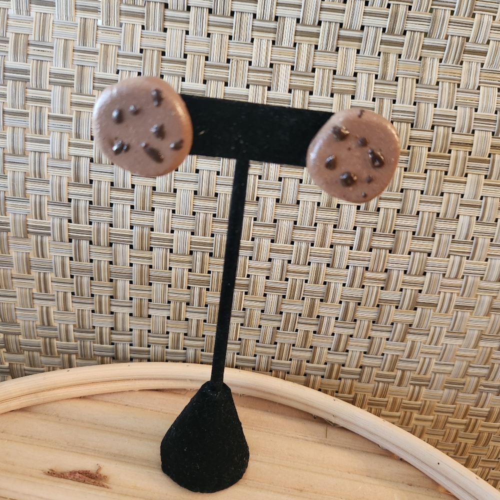 Cute Cookie Stud Earrings